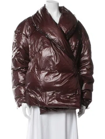 Pre-owned Helmut Lang Nylon Down Coat In Multi