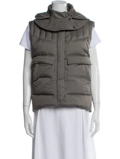 Pre-owned Helmut Lang Nylon Down Jacket In Gray
