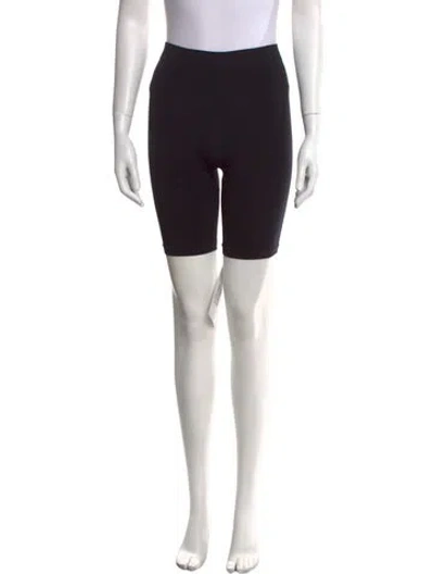 Pre-owned Helmut Lang Nylon Knee-length Shorts In Black