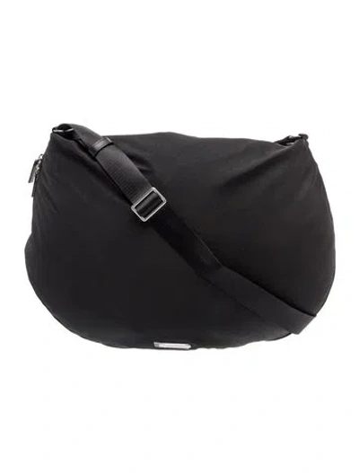 Pre-owned Helmut Lang Nylon Messenger Bag In Black