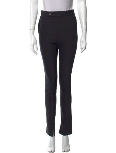 Pre-owned Helmut Lang Nylon Straight Leg Pants In Black