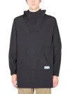 Helmut Lang Nylon Windbreaker In Black