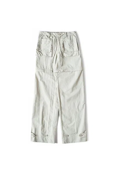 Helmut Lang Nylon Zip Cargo Pants