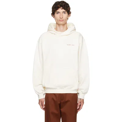 Helmut Lang Off-white Logo Hoodie