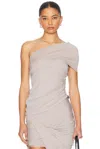 Helmut Lang Asymmetrical Protection Top