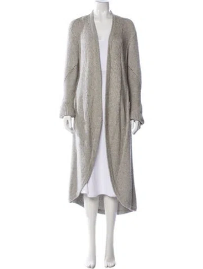 Pre-owned Helmut Lang Open Front Sweater In Neutral