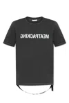 Helmut Lang Graphic Print Crew Neck T-shirt In Black