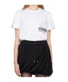Helmut Lang White Skyline Postcard T-shirt In White