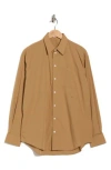 Helmut Lang Oversize Poplin Button-up Shirt