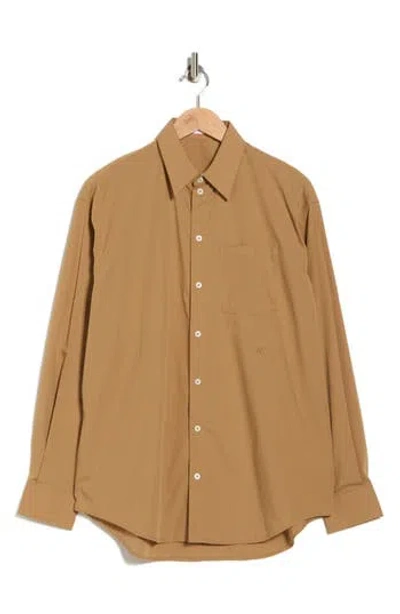 Helmut Lang Oversize Poplin Button-up Shirt