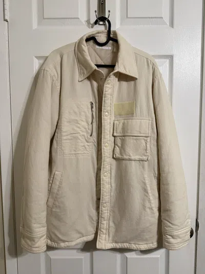 Pre-owned Helmut Lang Oversized Jacket In Sand