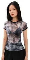 Helmut Lang T-shirt Mit Grafischem Print In Black Multi