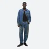 Helmut Lang Painted Denim Shirt In Mid Indigo Painter