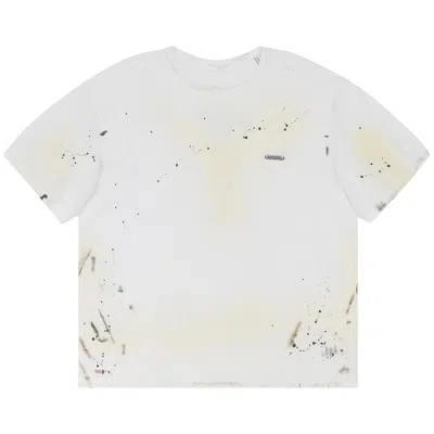 Pre-owned Helmut Lang Painted Tee 'white' | Men's Size Xxxl