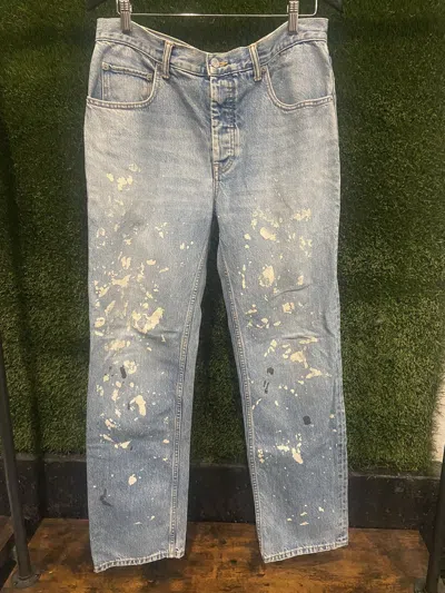 Pre-owned Helmut Lang Painter Jeans In Blue