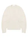 Helmut Lang Panelled Sweater In Neutral