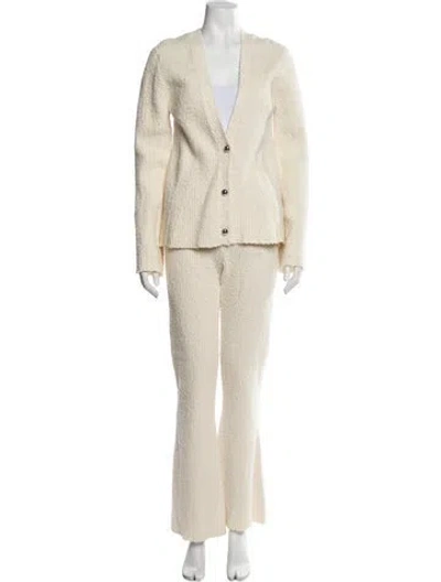 Pre-owned Helmut Lang Pant Set In Neutral