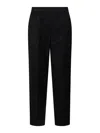Helmut Lang Tapered Pants In Wool