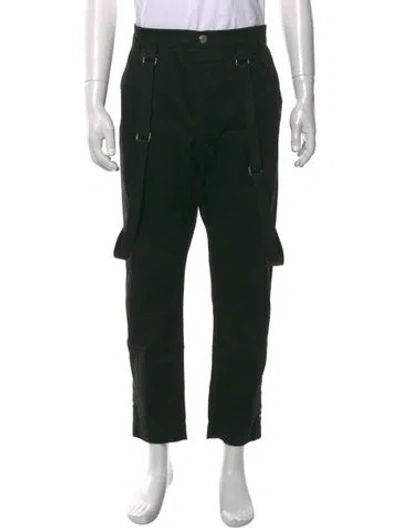 Pre-owned Helmut Lang Pants In Black/green