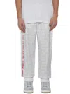 Helmut Lang All Over Printed Pants In Gray
