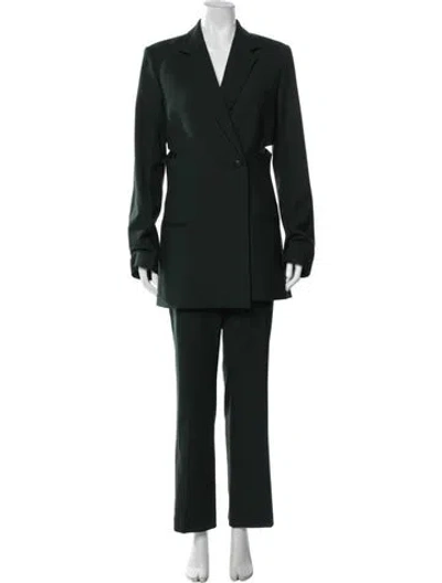 Pre-owned Helmut Lang Pantsuit In Green
