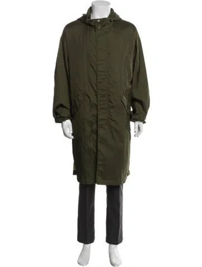 Pre-owned Helmut Lang Parka In Green