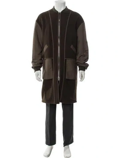 Pre-owned Helmut Lang Parka In Green