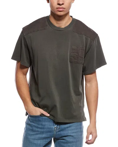 Helmut Lang Patch T-shirt In Green