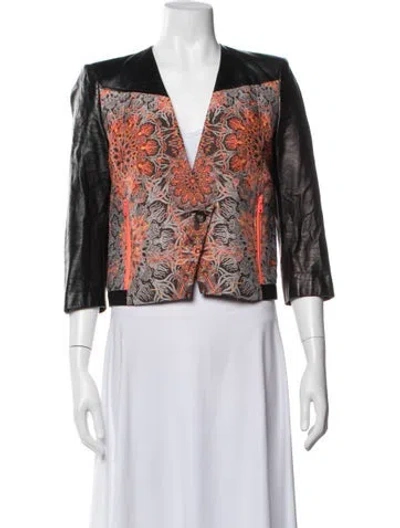 Pre-owned Helmut Lang Patterned Jacket In Multicolor
