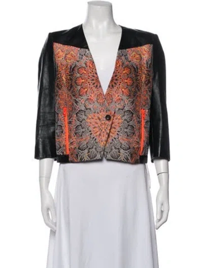 Pre-owned Helmut Lang Patterned Jacket In Multicolor