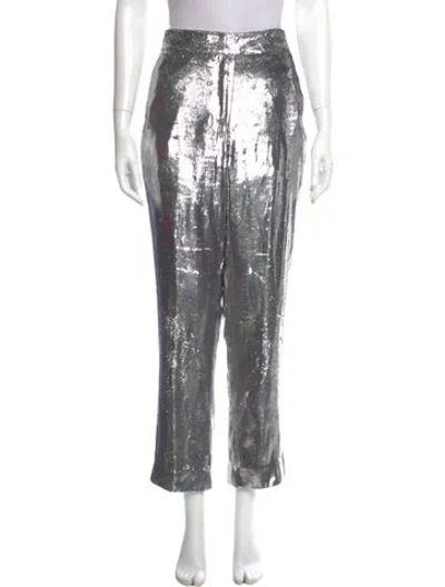 Pre-owned Helmut Lang Patterned Straight Leg Pants