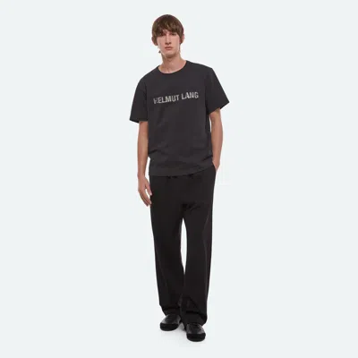 HELMUT LANG PLAID LOGO TEE