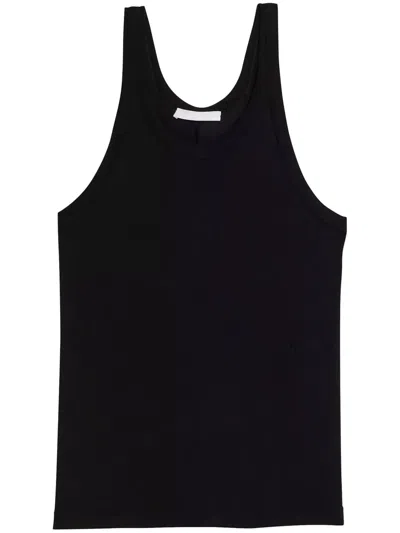 Helmut Lang Seatbelt Tank Top In Black