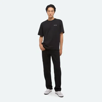 Helmut Lang Plastic Tee In Black