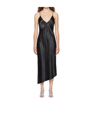 Helmut Lang Pleated Camisole Dress In Black