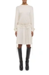 Helmut Lang Pleated Drawstring Waist Skirt