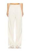 Helmut Lang Fluid Car Liquid Trouser In Beige