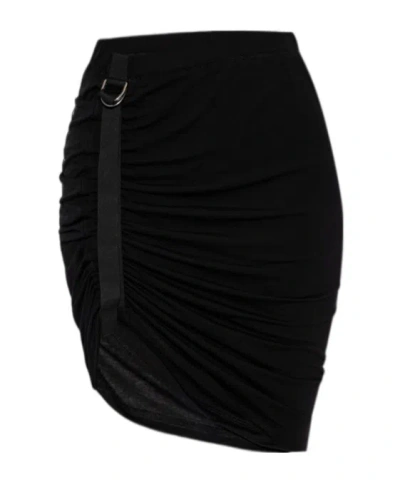 Helmut Lang Pleated Skirts In Black