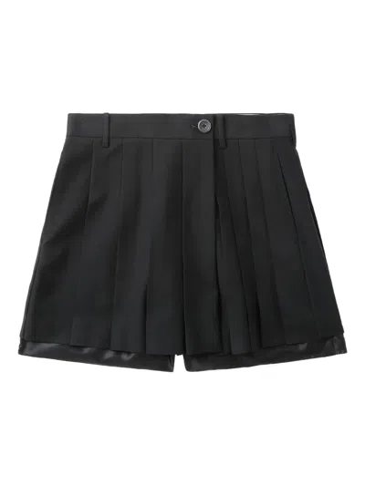 Helmut Lang Pleated Wrap Skort