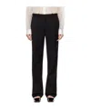 Helmut Lang Pleated Zipper Casual Pants In Black
