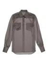 Helmut Lang Pocket-detail Shirt In Gray