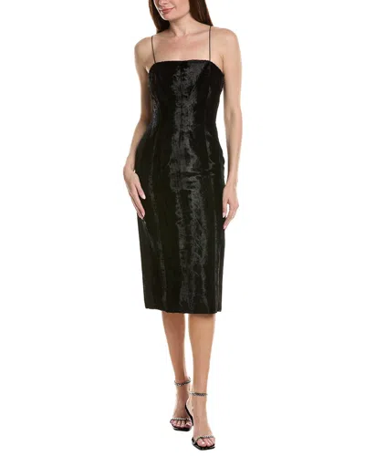 Helmut Lang Pony Midi Dress In Purple