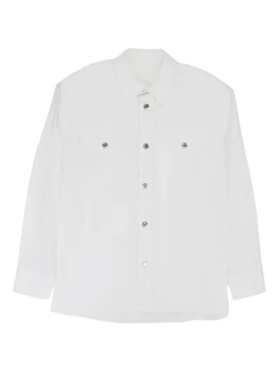 Helmut Lang Poplin Shirt In White