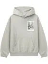 Helmut Lang "postcard" Hoodie In Grey