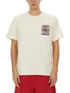 Helmut Lang Postcard Building Graphic Print T-shirt