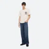 Helmut Lang Postcard Tee: Building In Antique White