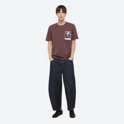 Helmut Lang Postcard Tee: Downtown In Brick