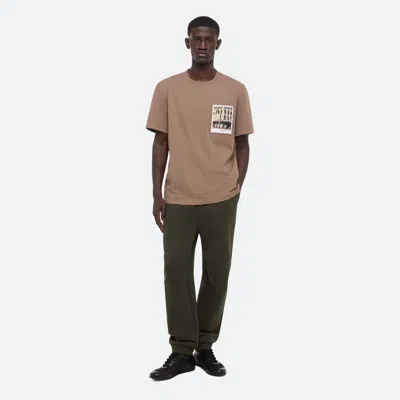 Helmut Lang Postcard Tee: Greenwich In Brownstone