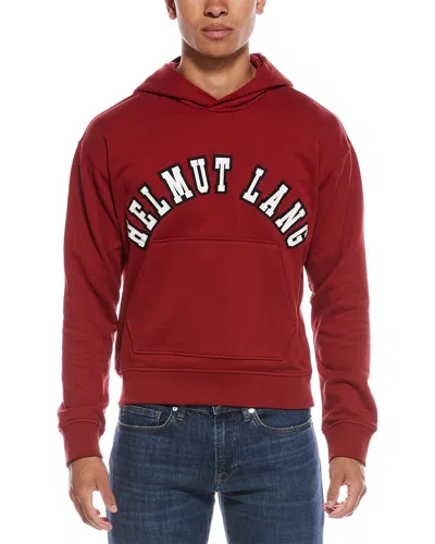 Helmut Lang Prep Hoodie In Red
