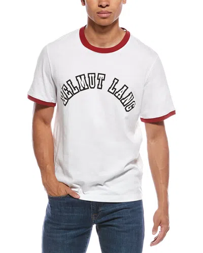 Helmut Lang Prep T-shirt In White